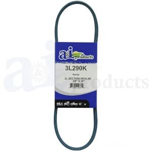 3L290K - Aramid Blue V-Belt (3/8" X 29" )