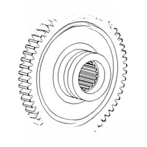 401889R1 - Gear, 1st - Sliding