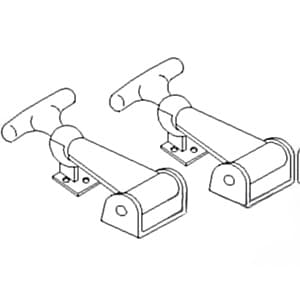 403657M1 - Bonnet Catch (Long)(2 PACK)