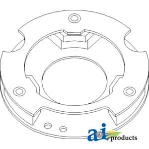 400395R1 - Plate Assembly, Base; Steering Cap