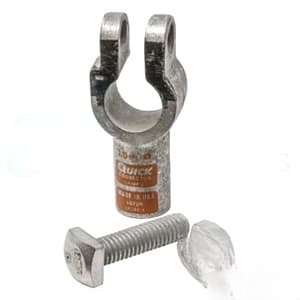 4020005N-B - 2/0 Ga. (5 Pk) Neg. Copper Crimp Battery Terminal