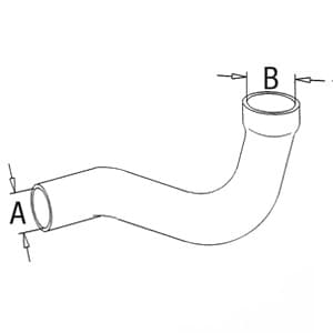 402206R1 - Upper Radiator Hose - Thumbnail 2