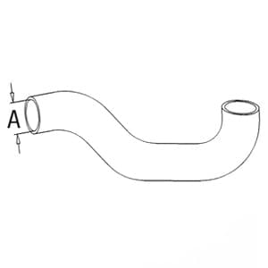 402346R1 - Upper Radiator Hose - Thumbnail 2