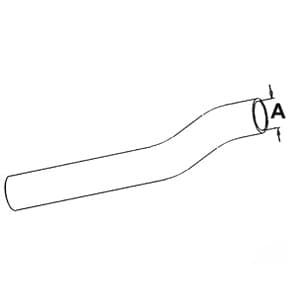 404550R1 - Lower Radiator Hose