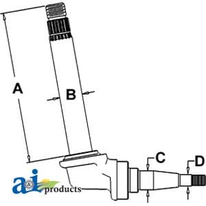 405427R92 - Spindle (RH/LH)