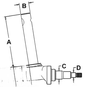 405838R11 - Spindle (RH/LH)