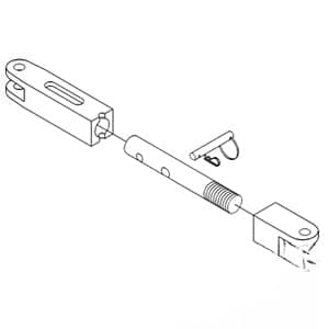 406242R2 - Complete Sway Limiter Assembly