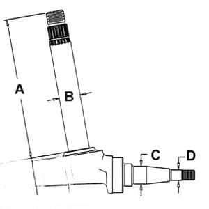 406265R92 - Spindle (RH/LH)