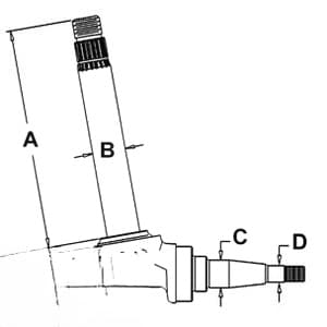 406266R92 - Spindle (RH/LH)