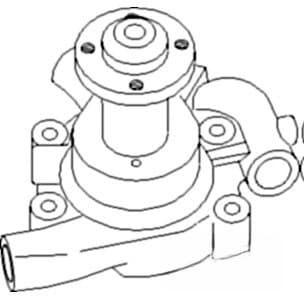 4224105M91 - Pump, Water - Thumbnail 3