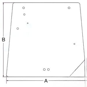 4272761M2 - Glass; Rear Window