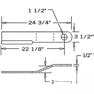 420HI - CCW Rotary Cutter Blade