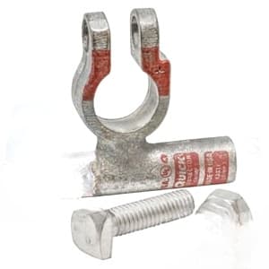 4301005P-B - 1 Ga. (5 Pk) Pos. Copper Crimp Battery Terminal