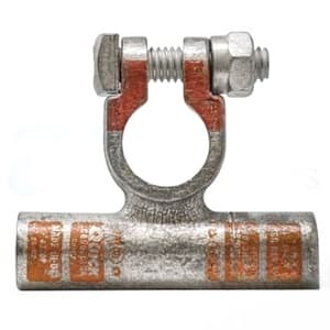 4320005P-B - 2/0 Ga. (5 Pk) Pos. Copper Crimp Battery Terminal - Thumbnail 2