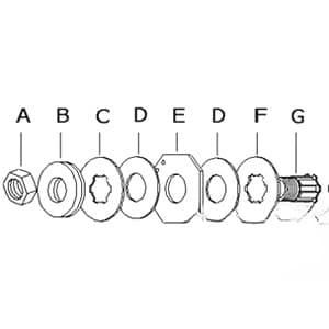 4406 - w/ 2 springs Clutch Assembly - Thumbnail 5