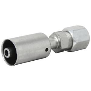 461-3279 - Straight Compression (Repairs English Tubing) Steel Beadlock Fitting - Thumbnail 2