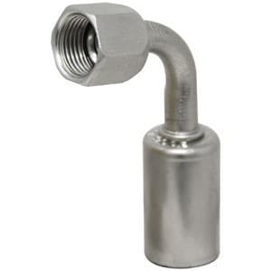 461-3317 - 90° Female Flare Steel Beadlock Fitting - Thumbnail 3