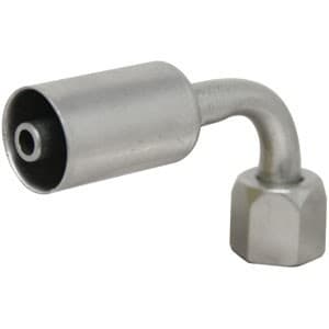 461-3317 - 90° Female Flare Steel Beadlock Fitting