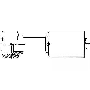 461-3324 - Straight Female O-Ring Steel Beadlock Fittings