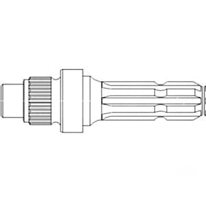 47130743 - Shaft, PTO (540 RPM)