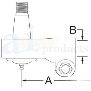 47381302 - Steering Cylinder Ball Joint - Thumbnail 5
