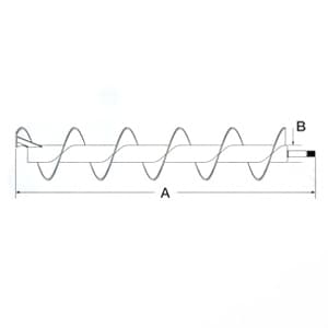 47826369 - Ext Wear Unloading; High Capacity Extension Auger - Thumbnail 5