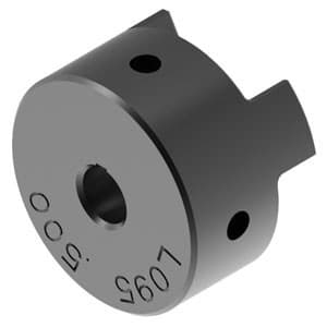 507-9508 - Jaw Coupling Half