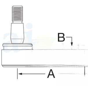 5085076 - LH Outer Tie Rod End