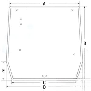 5089562 - Glass; Rear Window
