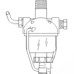 505472M91 - Fuel Assembly (Tall Bowl) Strainer - Thumbnail 2