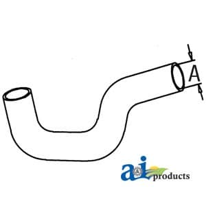 506378M1 - Radiator Hose, Bottom