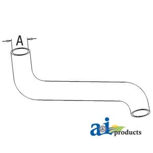 506380M1 - Radiator Hose, Top - Thumbnail 2