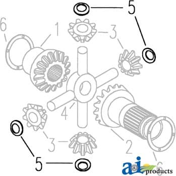 508E4230A - Washer, Thrust