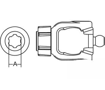 510504897 - 2480 Series Tractor Yoke - Thumbnail 5
