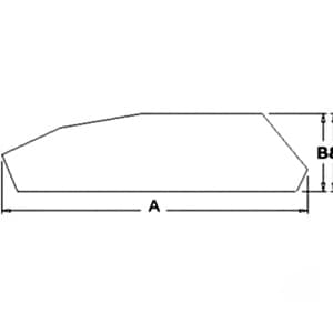 5124414 - Glass, Door (LH)