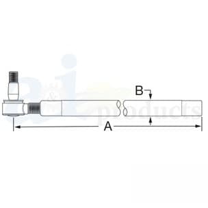 5135075 - Tie Rod, Tube w/ End