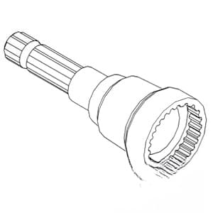 518529M1 - Shaft, PTO (540 RPM)