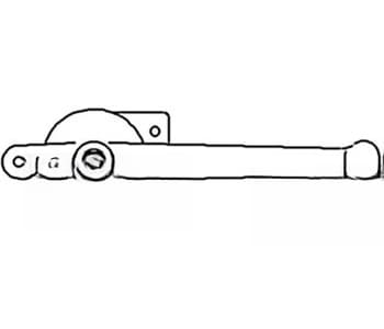 51348DAX - Throttle Friction Lever
