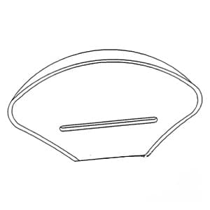 526904M91 - Fender Skin Only, w/o Bracket (RH/LH)