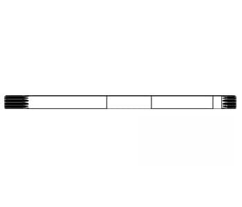 528009M1 - Shaft, PTO Drive