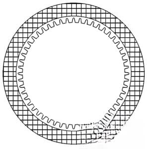 523552M1 - Metallic Lining PTO & Multi Power Disc