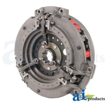 526665M91 - Pressure Plate: 11", 3 lever, cast iron, combined PTO, narrow fingers