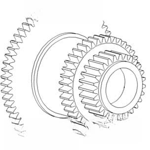 530699R1 - Differential Spool Gear
