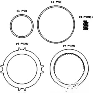 534934R92 - PTO Clutch Kit