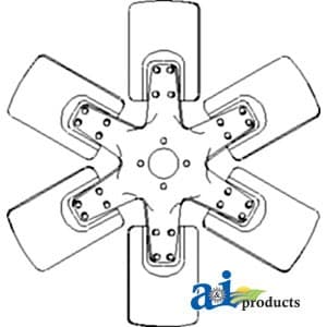 530177M1 - Fan, 6 Blade