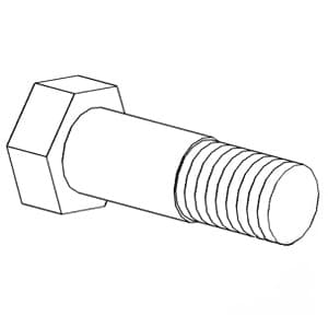 531238R1 - Steering Arm Trunion (Special) Bolt