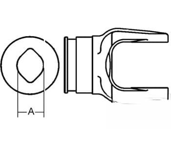 2200 Series Inboard Yoke