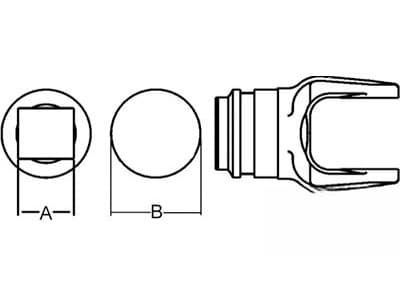 56827 - Y TBWLD 12 1-1/4X1-3/8RCT