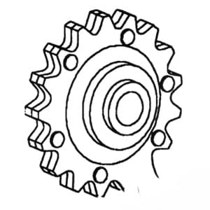 582389R91 - Idler Sprocket