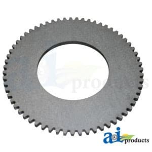 5878F - Clutch Plate: 10.75" OD, 5.375" ID, 63 ext teeth, fiber machine clutch
